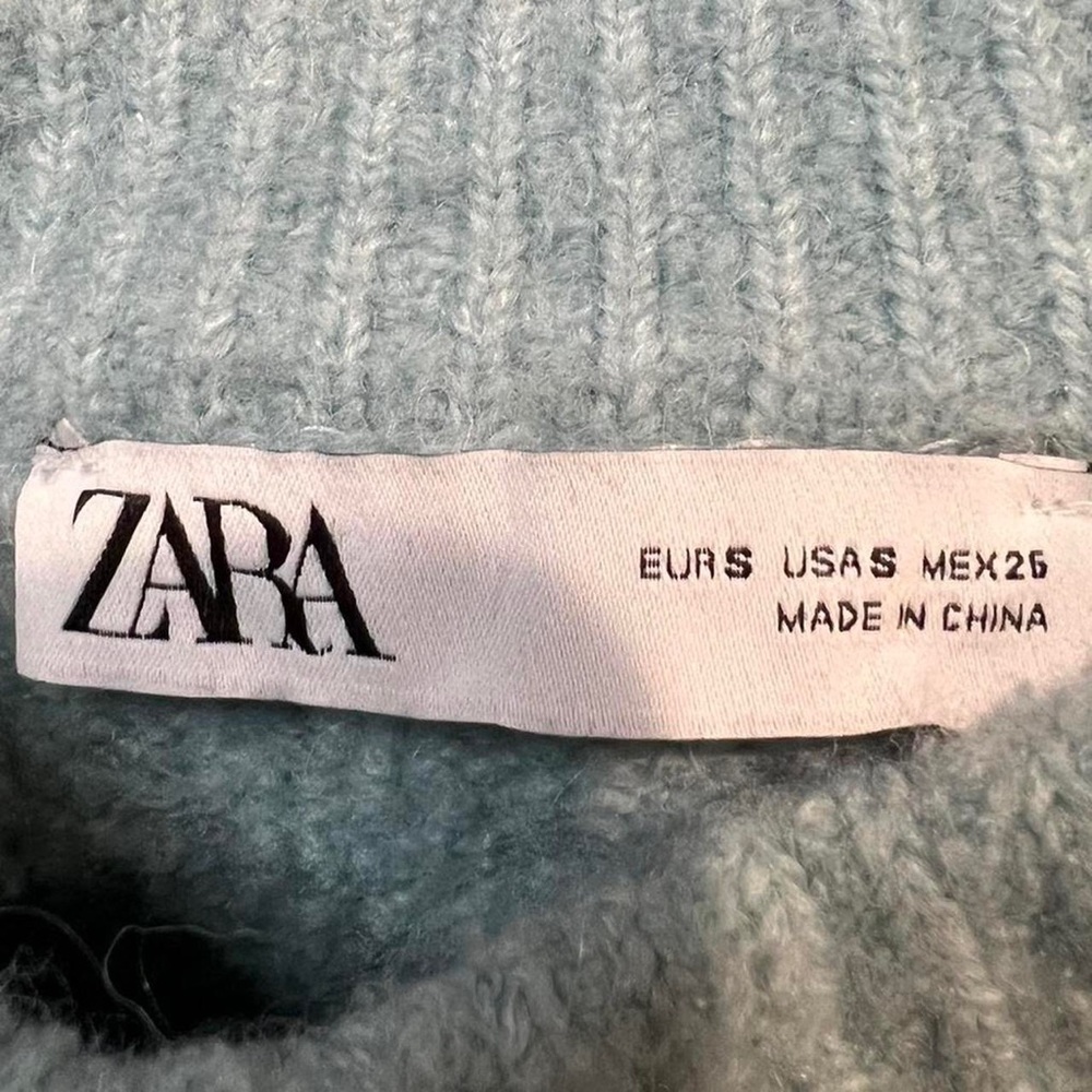 💗GET 50% OFF💗Zara Fuzzy Knit Pullover Sweater - Picture 4 of 4